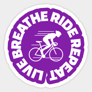 Cycling Sticker